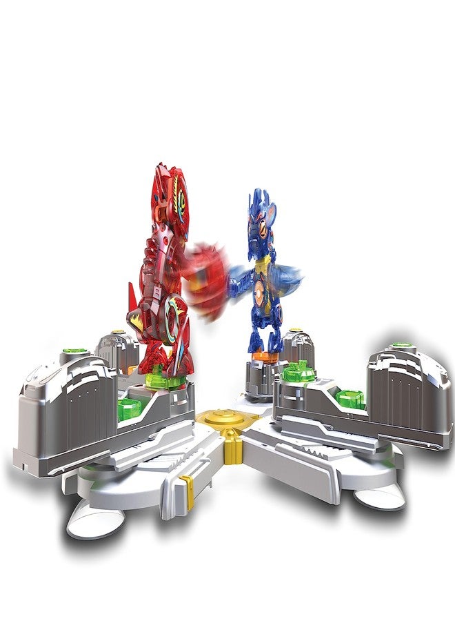 Silverlit YCOO Deluxe Arena Biopod Kombat - 2 Electronic Creatures with Sound and Light Effects to Build 2 Bases - 10 Models to Collect - LR44 Batteries Included - Children's Toy from 5 Years - Image 2